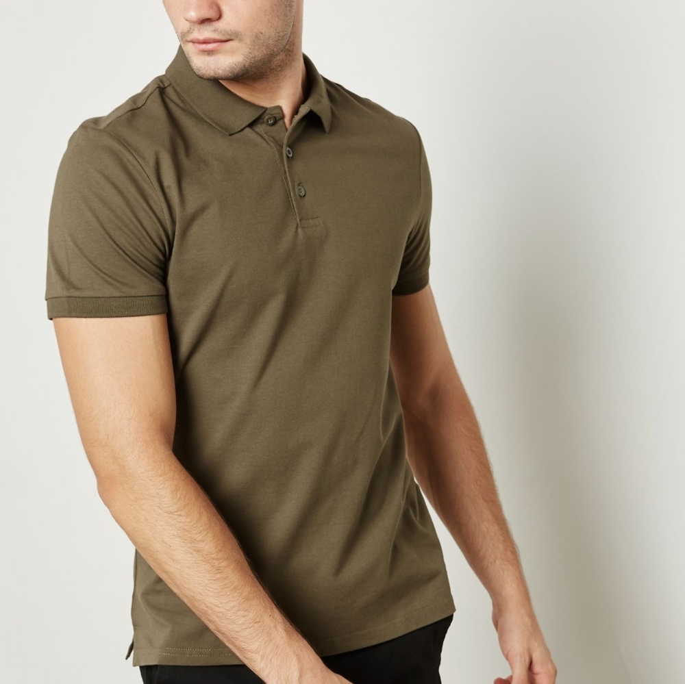 5/$100 Men's Green Topman Polo